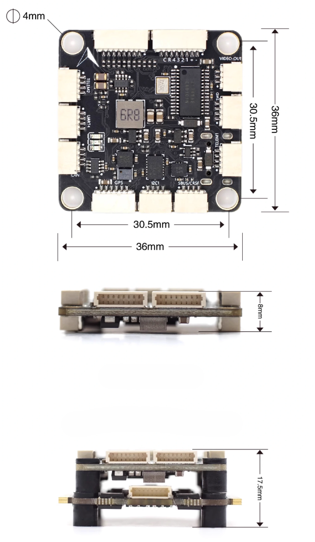 MicoAir H743 Flight Controller supports Ardupilot/PX4/INAV/Betaflight