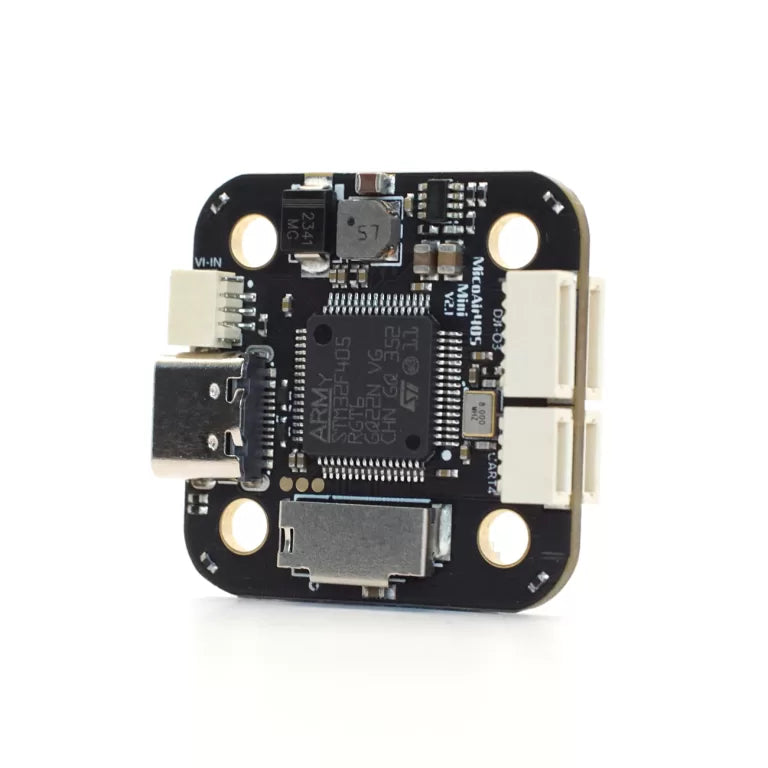 MicoAir F405 Mini Flight Controller Board 20x20mm with full port enable and OSD built-in, supports Betaflight/INAV/ Ardupilot & DJI O3 Air Unit FPV