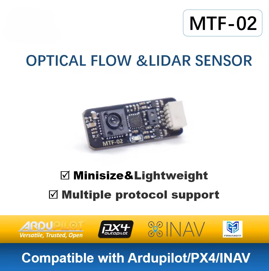 OPTICAL FLOW & LIDAR SENSOR Micoair MTF-02 Compatible with Ardupilot/PX4/INAV