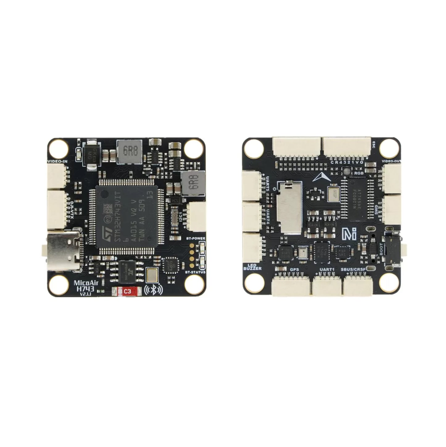 MicoAir H743 V2 Flight Controller supports Ardupilot/PX4/INAV/Betaflight