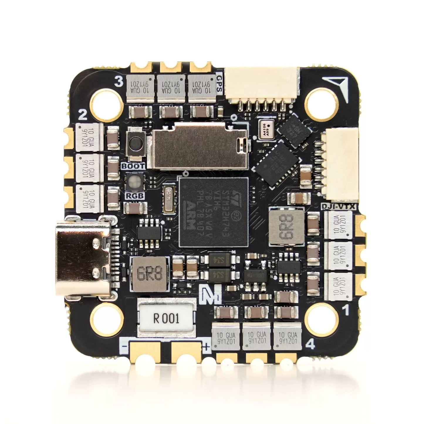 MicoAir H743 V2 AIO Flight Controller with 45A AM32 ESC — ArduPilot Pre-installed