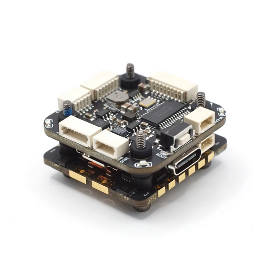 MicoAir F405 Mini Flight Controller Board 20x20mm & Bluejay 30A 4in1 ESC with full port enable and OSD built-in, supports Betaflight/INAV/ Ardupilot & DJI O3 Air Unit FPV